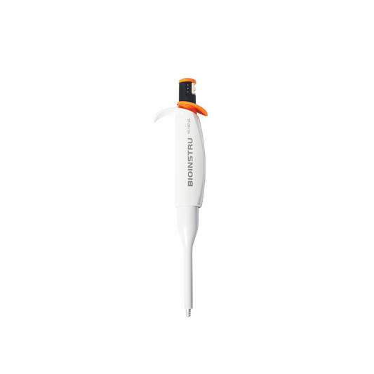 LabWave Single Channel Adjustable Pipette, 10–100 μL, Orange