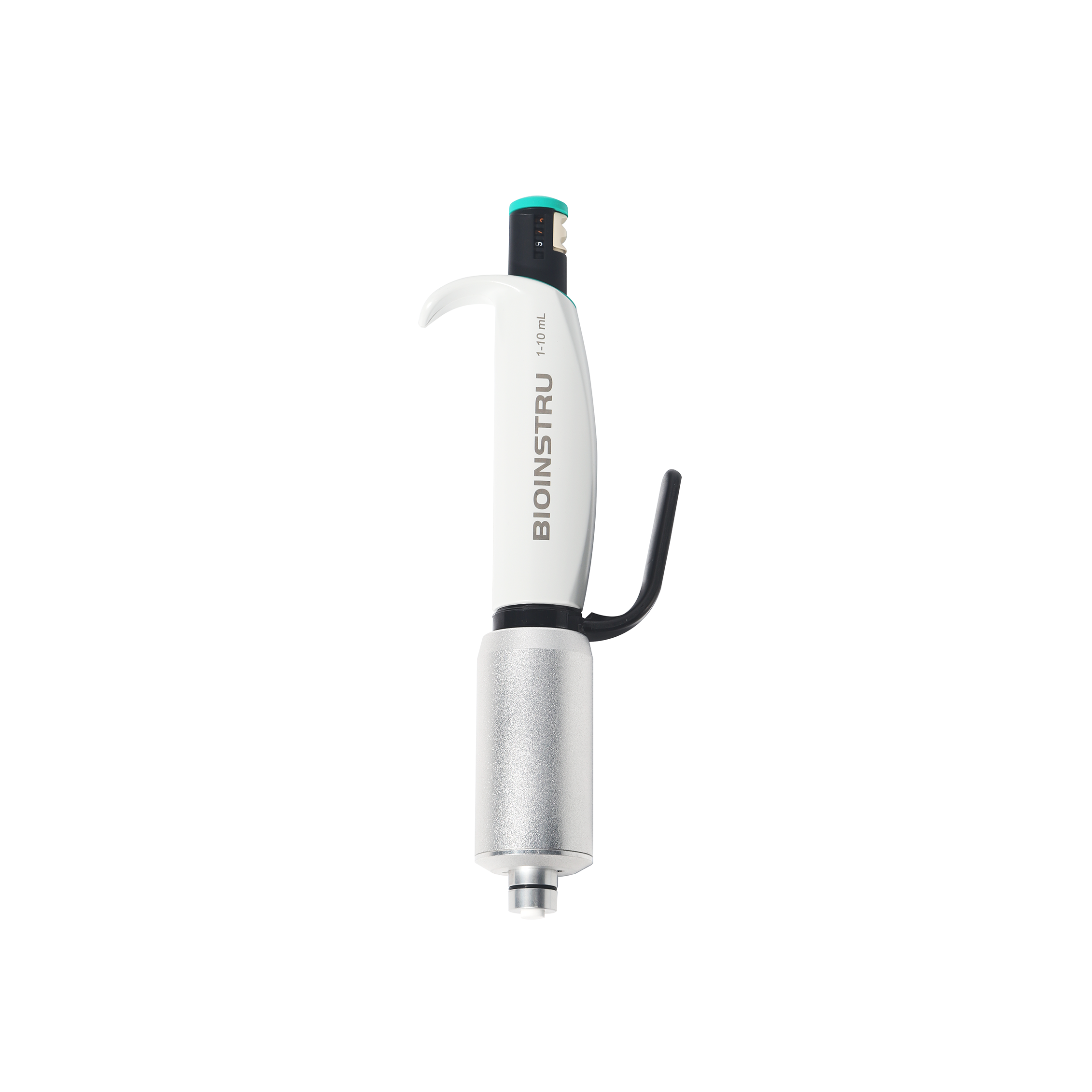 LabWave Single Channel Adjustable Pipette, 1–10 mL, Green