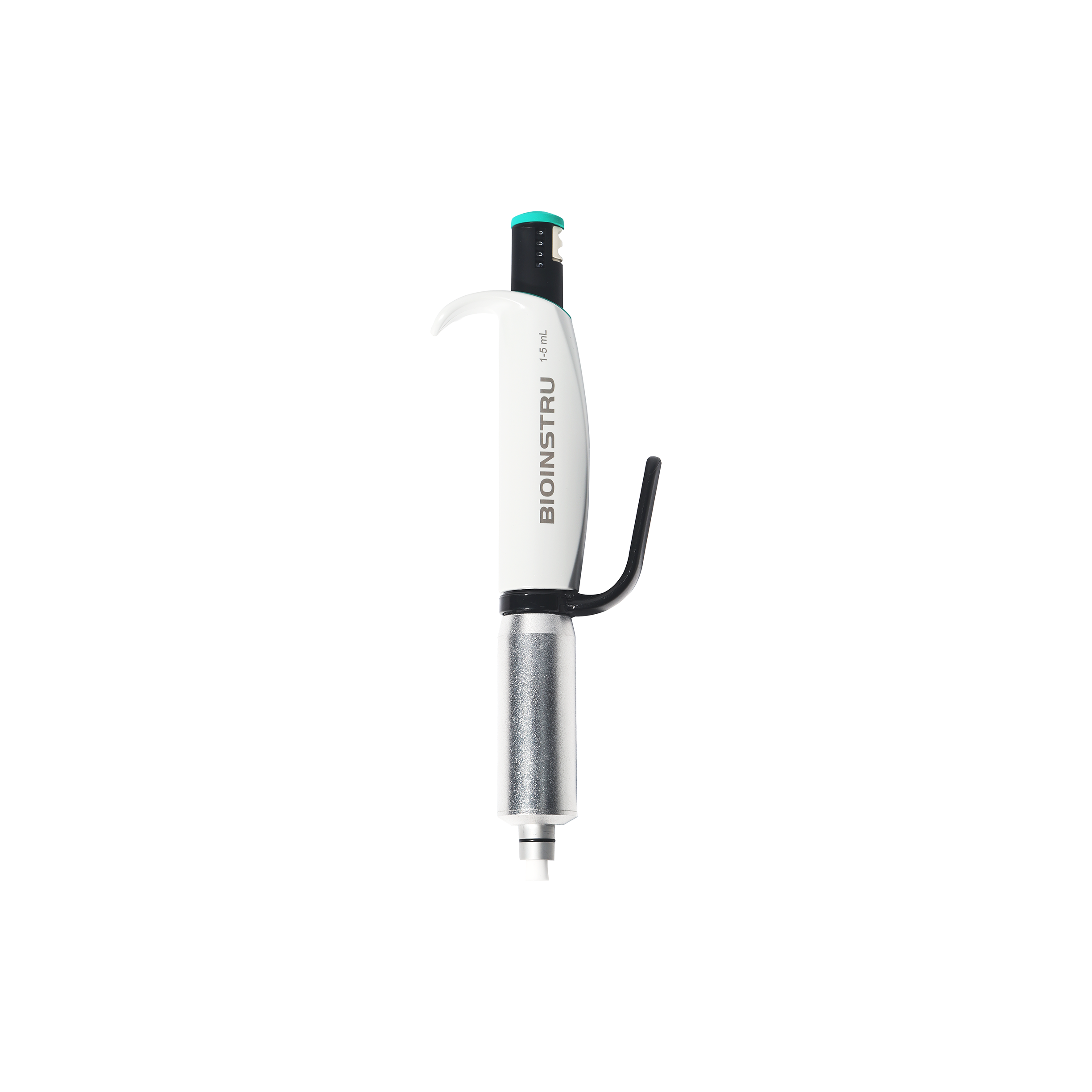 LabWave Single Channel Adjustable Pipette, 1–5 mL, Green