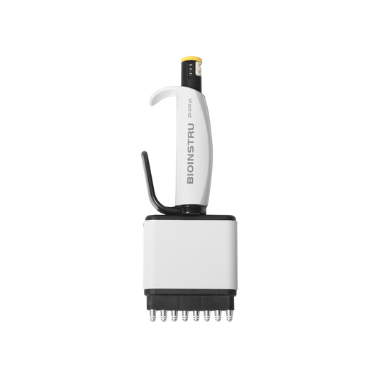 BioLeader Single Channel Adjustable Pipette, 20–200 μL, Yellow