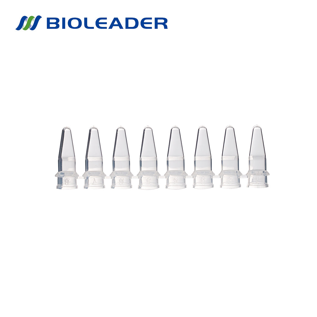 Strips of 8 Low Profile Tube 0.2mL