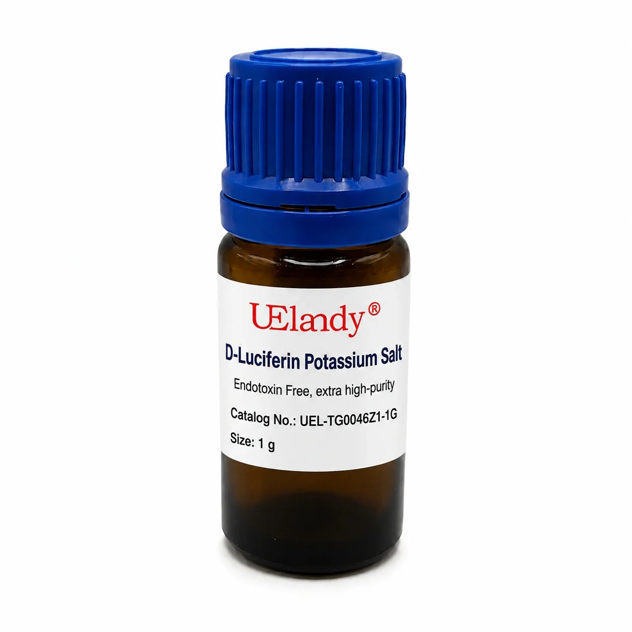 UEL-TG0046Z1-1G D-Luciferin Potassium Salt Extra High Purity, Endotoxin Free 1g/Glass Tube