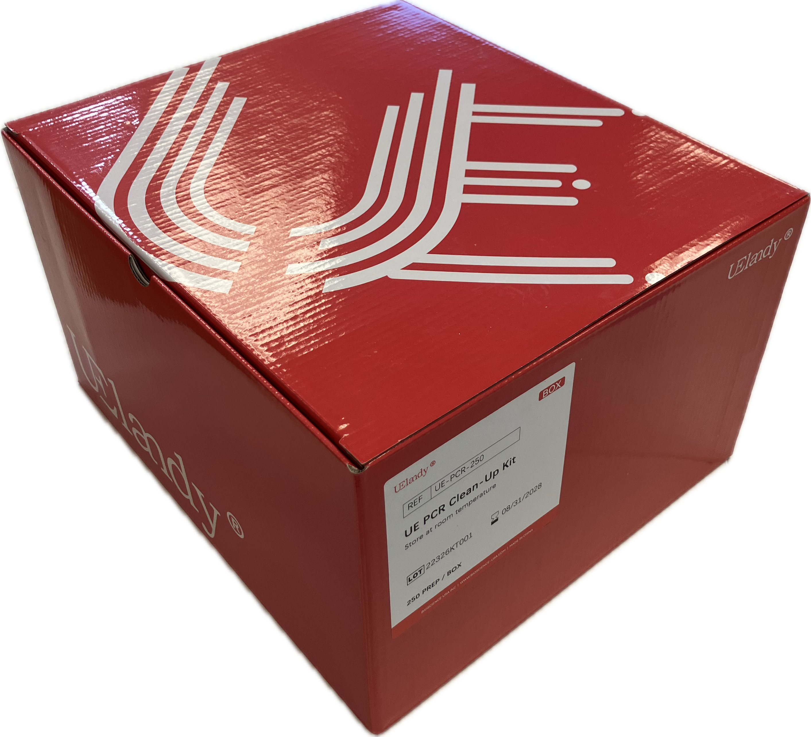 UElandy PCR Cleanup Kit UE- PCR-250, Recover up to 8 μg of linear DNA from PCR or other enzymatic reactions