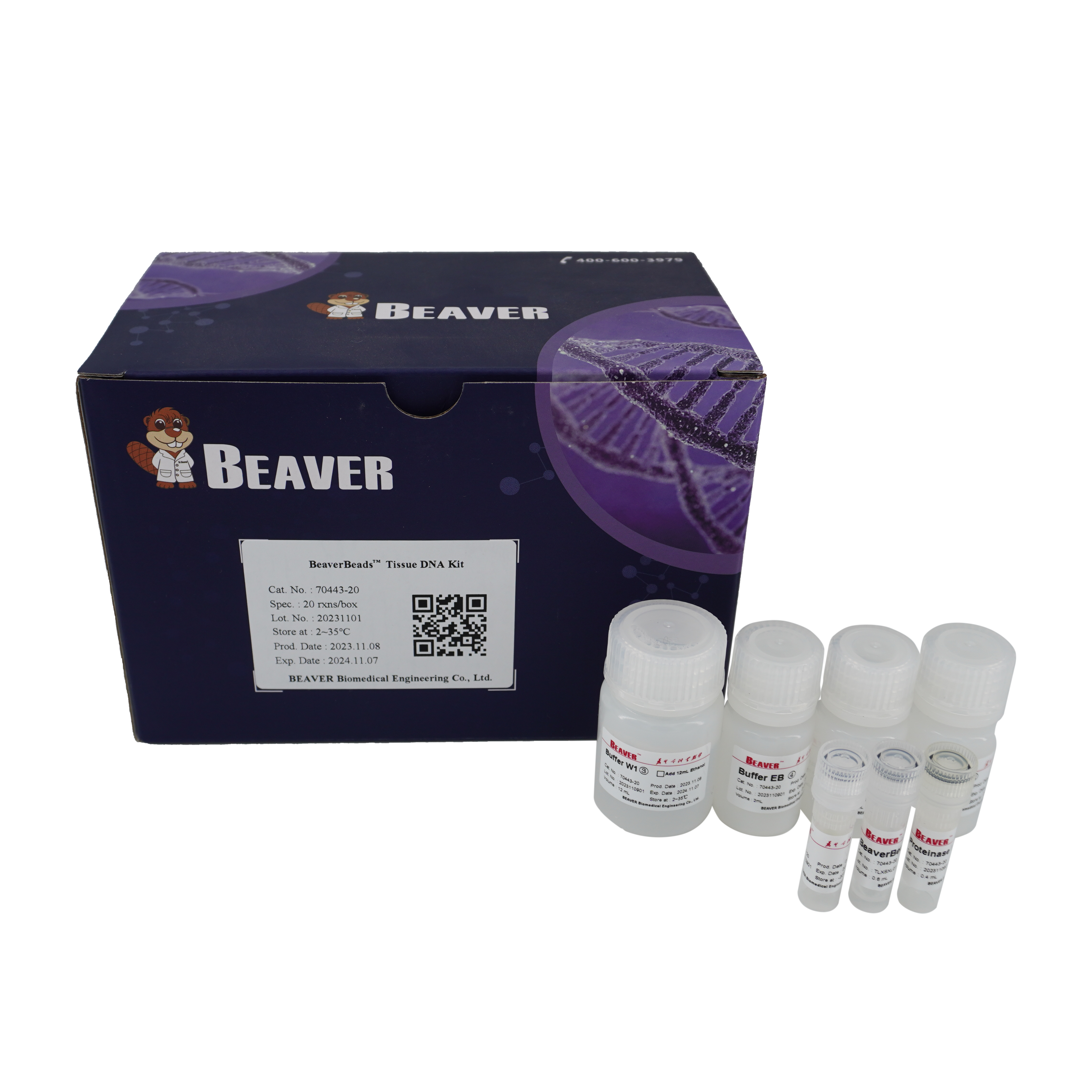BeaverBeads Tissue DNA Kit