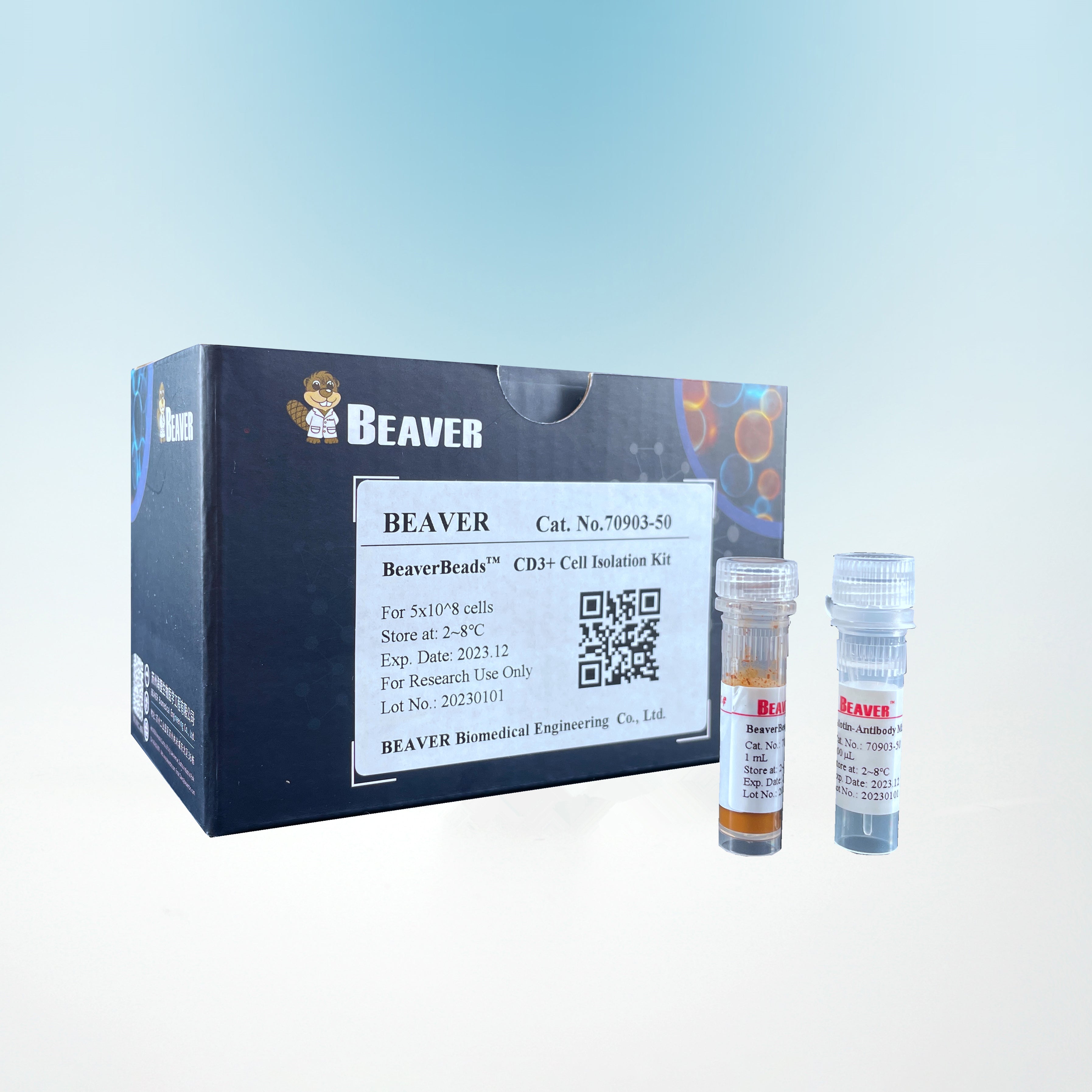 BeaverBeads Mouse CD4+  Cell Isolation Kit(positive selection)